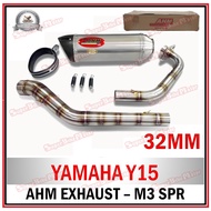 YAMAHA Y15 / Y15ZR - AHM Exhaust M3-SPR 32MM Racing Exhaust Muffler