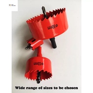 Hole Cutter Drill Bit Hole Saw Set Penebuk Lubang Plastik Mata Drill Bulat Tebuk Lubang Plastik Drill Hole Siling Kapur