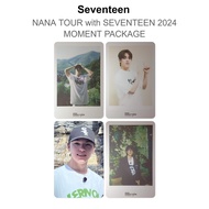 Seventeen NANA TOUR with SEVENTEEN 2024 MOMENT PACKAGE S.COUPS VERNON WONWOO HOSHI KPOP Official Pho