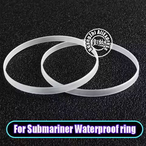 116610 126610 Watch bezel seal washer waterproof ring For Rolex Submariner SUB 40mm Dial Case Transp
