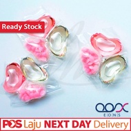 FAST DISSOLVE 💖 3 In 1 Sakura Laundry Bead Ball Clothes Cleaning Detergent Softener Freshener Antiba