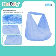 Mas Baby Cradle Net Buai Baby Sarong Kain Buaian Buayan Jaring Berzip Hammock XXL 2 Cover 摇篮布铁架