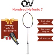 Genuine Quoc Viet Badminton Hundred Hyfonic 7 Badminton racket is suitable for players with high acc