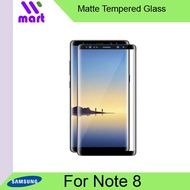 Tempered Glass Full Screen Protector (Matte) For Samsung Galaxy Note 8