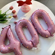 Birthday Number Balloon Korea [53cm Number Balloon] Number Balloon Birthday Balloon Guide Number Age