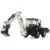 1:50 Alloy Diecast Excavator Inertia 4 Wheel Shovel Loader 2-way Forklift Bulldozer Backhoe Loader T