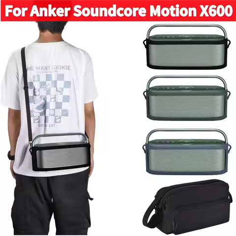 Silicone Carrying Case for Anker Soundcore Motion X600 Shockproof Anti Scratch for Soundcore Motion 