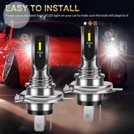 LED Headlight Bulbs 2pcs 360 Degree 80W Accessories DC9V-32V H4 9003 LED Parts