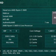 出售AMD CPU Ryzen R5 3600 100%WORK