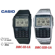 CASIO DBC-32 / DBC-32D DATA BANK WATCH CALCULATOR WATCH .