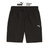 PUMA BASICS - กางเกงขาสั้นทอ RAD/CAL สำหรับผู้ชาย สีดำ - 67970401