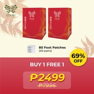 Unlock Detox Benefits with Itsuki Kenko Red - Pepper Foot Patch- 80pcs
