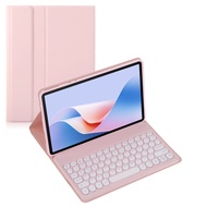 สําหรับLenovo Tab M11 11 นิ้ว 2024 TB330FU/TB330XUแท็บเล็ตบลูทูธที่ถอดออกได้รอบKeycapคีย์บอร์ดกรณีวง