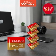 512MB/256MB/128MB/64MB Micro SD Card for Use with Camera, Laptop, PC, Car Audio, and Security Camera