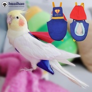 HUAIHAO Super Hero Parrot Diaper Flight Suit Diaper Clothes Parrot Parakeet Pigeon Medium Large Pet 