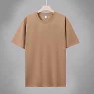 GTAL Summer Quick Dry Sport T-Shirt Cool Sensation Black Pure White Fitness round Neck Short Sleeve