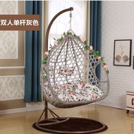 ST/🎽Hanging Chair Hanging Basket Magic Leaf Rattan Hanging Basket Cradle Chair Rattan Chair Indoor Swing Hanging Chair D
