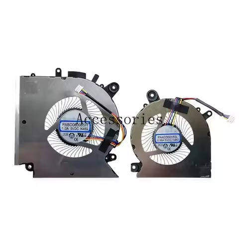 NEW CPU fan GPU cooling fan for MSI GF76 GF66 GL66 MS-1581 1583 N459 N460
