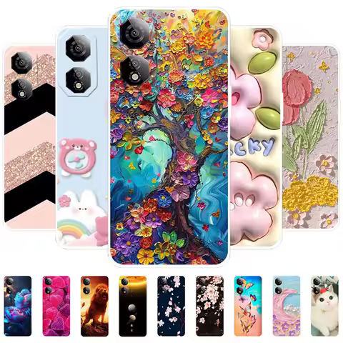 For ZTE Nubia Neo2 Case Z2352N Transparent Soft Shockproof Shell For Nubia Neo 2 5G Back Cover Silic