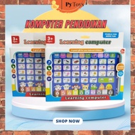 Smart Learning Tablet Mainan Pendidikan ABC 123 Nombor Haiwan Bunyi Didik awal hadiah computer budak
