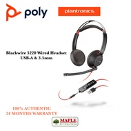 Poly Blackwire 5200 series USB Headset