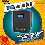 Neuropower City 800-USB UPS - Line Interactive UPS