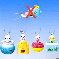 🈲 絕版珍藏 🈲 Bandai まめゴマかくれんぼスイング  San-X Mamegoma 小海獅 小海豹 匙扣吊飾 2007年 全新未開連埋蛋殼