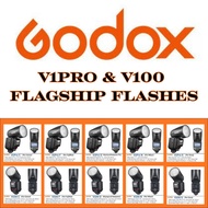 Godox V1Pro + V100 Flagship Flashes (10 items)