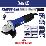 NIETZ 850W 950W Angle Grinder Mesin Potong Pengisar Cutting Grinding Mesin Gerinda