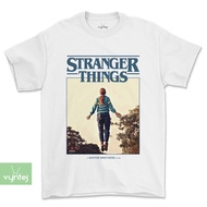 ภาพยนตร์และละครโทรทัศน์ เสื้อยืดโอเวอร์ไซส์เสื้อยืด พิมพ์ลายภาพยนตร์ Stranger THINGS 012S-3XL