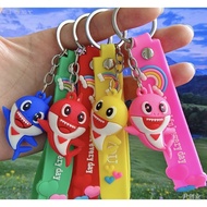 baby shark pinkfong keychain , idea for birthday / event gift!! 3 design instock