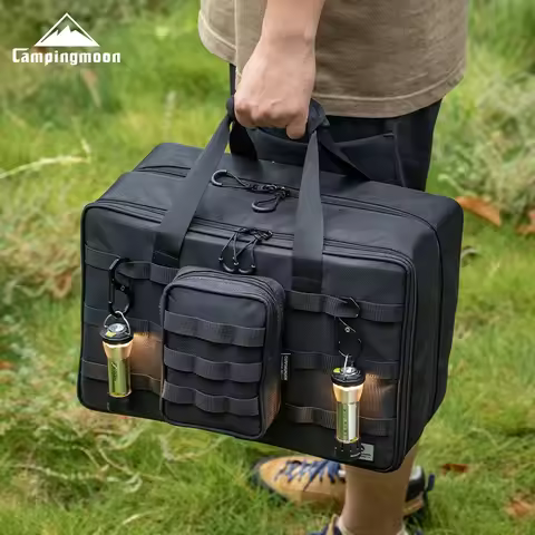 CAMPINGMOON BK-46 Large Capacity Storage Bag Camping IGT Module Collection Storage Bag Outdoor Tacti