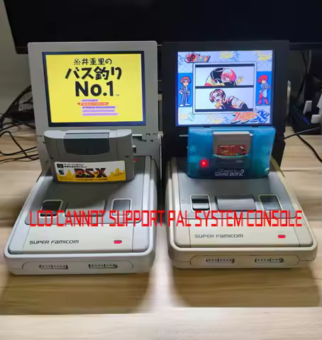 8INCH RETRO ARCADE GAME Convenient Display For SFC Consoles DIY LCD Resolution 1024*768 Mini Monitor