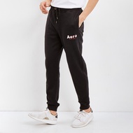 JOY SHADE Celana Jogger Panjang Pria - YOBEL Pocket Black Pants Aero