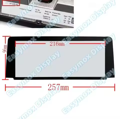 8.8" Touch Panel for 2014-2017 BMW F20 F21 F22 F87 F23 NBT EVO Central Information Heads-Up Screen L