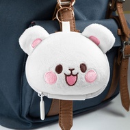 Milk Mocha Bear Accessories Purse - Milk