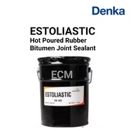 DENKA ESTOLIASTIC (20KG) - Hot Poured Rubber Bitumen Horizontal Joint Sealant