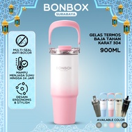 BONBOX Tumbler Stainless Vacuum Flask 900ml Portable Thermos Large Drinking Bottle Lasts 24 Hours BT