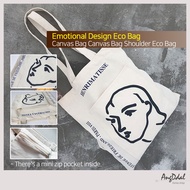 Emotional Design Eco Bag Canvas Bag Canvas Bag Shoulder Eco Bag