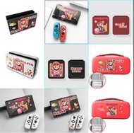 多款 OLED/Switch/Lite Case/Cover/Dock Cover/Amiibo/Card Holder/Bag 保護殼/保護套/底座殼/收納包/MON貼/菇套/卡盒/手制盒 飛天小女警/蠟筆小新/寶可夢 寵物小精靈/耿鬼/卡比獸/super mario/超級瑪利歐/One Piece/海賊王/美少女戰士/異度神劍/宮崎駿 龍貓/翠兒 賓尼兔/Looney Tunes/花/向日葵 太陽花 玫瑰花/KAWS/漆彈大作戰