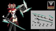 【模力虹】預購25/8月 壽屋 日版 組裝模型 1/1 MD女神裝置 MSG07 忍者刀 疾風