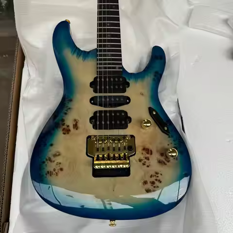Blue High Beauty Blues Jazz Pop Handcrafted Fixed Bridge Rock Music Electric Guitar PRS Free Shippin