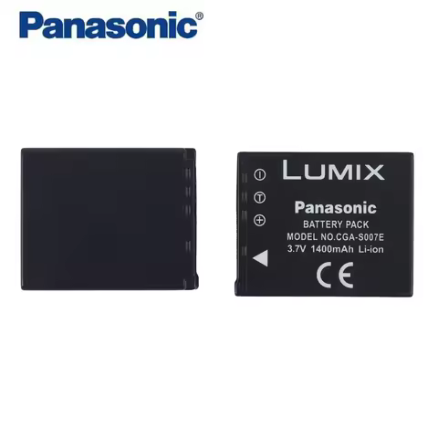 Original Camera Battery for Panasonic DMC TZ1 TZ2 TZ3 TZ4 TZ5 TZ50 TZ15 Batteries CGA-S007E CGA S007