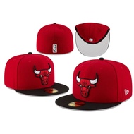 High Quality NBA Chicago Bulls Fitted Hat 59FIFTY Era Cap Full Close Back Caps Men Women Outdoor Spo