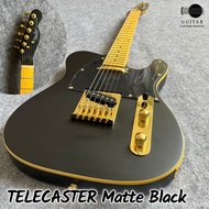 GCM Custom Made Telecaster Matte Black Electric Guitar Custom Maniac (Oversea Ready Stock)