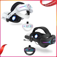 ❤ RotatingMoment  RGB Head Strap Adjustable VR Replacement Strap Battery 8000mAh Enhanced Support an