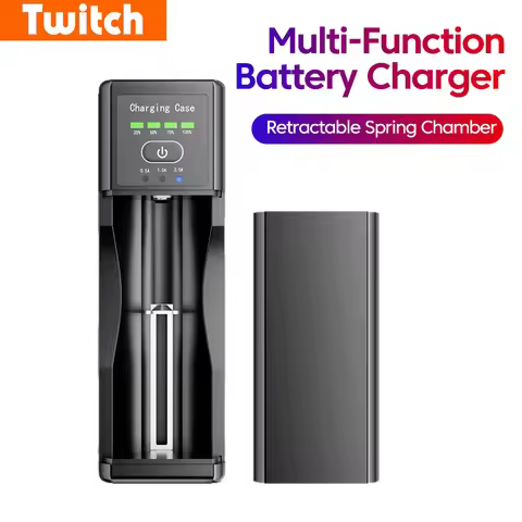 Li-ion Lithium Battery Multifunctional USB Smart Battery Charger For 3.7V 3.6V 10400 14500 14650 183