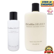 Cadillac Select Premium Leather Lotion 237ml / Cleaner 118ml for Chanel, LV Handbags, Sofas, Jackets