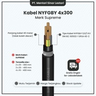 Kabel NYFGBY 4x300mm2 Supreme