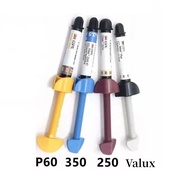 Dental  Composite Light Cure Materials 3M ESPE Z350XT Z250 P60 Valux Plus A1 A2 A3 A3.5